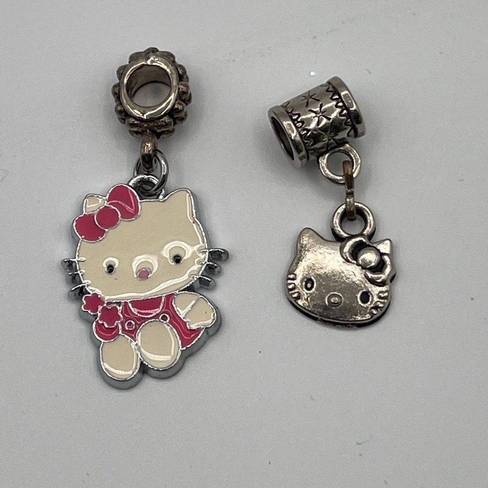 Sanrio Hello Kitty Dangle Charm Set Pink  2pc
